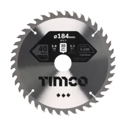 Circular Saw Blade Trimming/Crosscut Medium/Fine - 184 x 30 x 40T