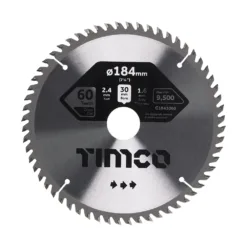 Circular Saw Blade Fine Trim/Finishing Extra Fine - 184 x 30 x 60T