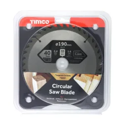 Alternative view of Circular Saw Blade General Purpose Coarse/Medium - 190 x 30 x 40T