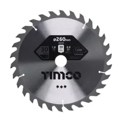 Circular Saw Blade General Purpose Coarse/Medium - 260 x 30 x 30T
