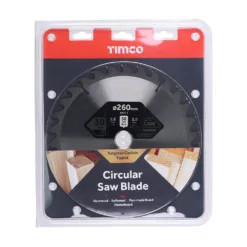 Alternative view of Circular Saw Blade General Purpose Coarse/Medium - 260 x 30 x 30T
