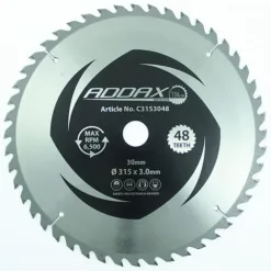 Circular Saw Blade Trimming/Crosscut Medium/Fine - 300 x 30 x 60T