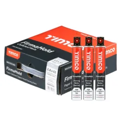 FirmaHold Collated Clipped Head Ring Shank Bright Nails & Fuel Cells - 2.8 x 63/3CFC