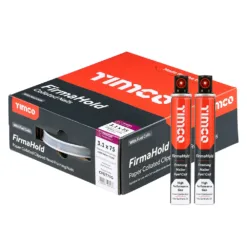 FirmaHold Collated Clipped Head Ring Shank Firmagalv Nails & Fuel Cells - 3.1 x 75/2CFC