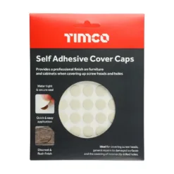 Alternative view of Self-Adhesive Screw Cover Caps Beige - 13mm