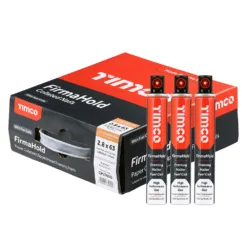 FirmaHold Collated Clipped Head Ring Shank Firmagalv+ Nails & Fuel Cells - 2.8 x 63/3CFC