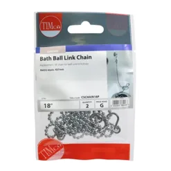 Alternative view of Ball Link Chains Bath Chrome - 18"