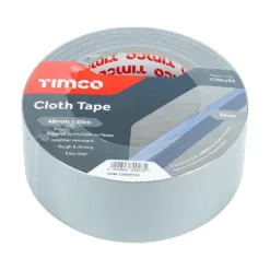 Alternative view of Cloth Tape Silver - 50m x 48mm