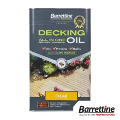 Barrettine Decking Oil Clear 5L