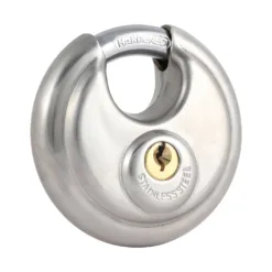 Stainless Steel Disc Padlock - 70mm