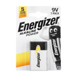Energizer Alkaline Power 9V Battery - 9V 522