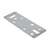 Flat Connector Plates Galvanised - 62 x 180