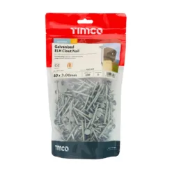 Alternative view of Extra Large Head Clout Nails Galvanised - 40 x 3.00
