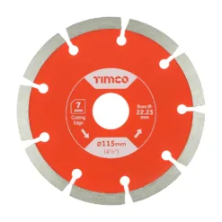 General Purpose Diamond Blade Segmented - 115 x 22.2