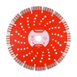 Diamond Blade Laser 12mm Seg - 230 x 22.2