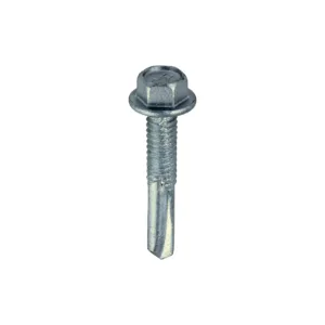Self-Drilling Heavy Section Screws Exterior Silver - 5.5 x 32