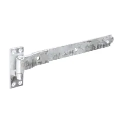 Cranked Band & Hook On Plates Hinges Hot Dipped Galvanised - 350mm