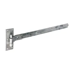 Cranked Band & Hook On Plates Hinges Hot Dipped Galvanised - 750mm