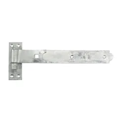 Straight Band & Hook On Plates Hinges Hot Dipped Galvanised - 350mm