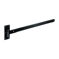 Straight Band & Hook On Plates Hinges Black - 900mm