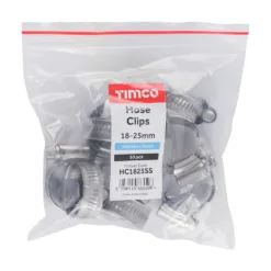 Alternative view of Hose Clips A2 Stainless Steel - 18-25mm