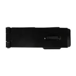 Hasp & Staple Safety Pattern Black - 4.5"