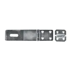 Alternative view of Hasp & Staple Safety Pattern Silver - 4.5"
