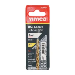 Alternative view of Ground Jobber Drills - Cobalt M35 - 4.0mm