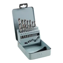 Ground Jobber Drills Set HSS - 19pcs