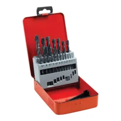 Roll Forged Jobber Drills Set HSS - 19pcs