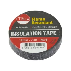 PVC Insulation Tape Black - 25m x 18mm