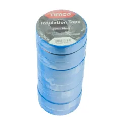 Alternative view of PVC Insulation Tape Blue - 25m x 18mm