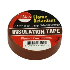 PVC Insulation Tape Brown - 25m x 18mm