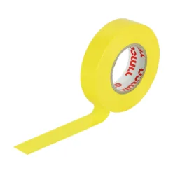 PVC Insulation Tape Yellow - 25m x 18mm