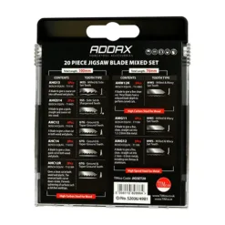 Alternative view of Mixed Jigsaw Set Wood & Metal Cutting High Carbon Steel & HSS Blades - Mixed