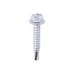 Self-Drilling Light Section Screws Exterior Silver - 5.5 x 32