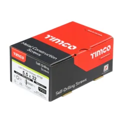 Alternative view of Self-Drilling Light Section Screws Exterior Silver with EPDM Washer - 5.5 x 32