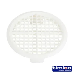 Timloc Push-in Soffit Vent White - 70.0