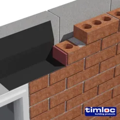 Alternative view of Timloc Cavity Wall Weep Vent Clear - 65 x 10 x 100mm