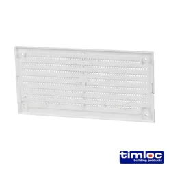 Alternative view of Timloc Louvre Mini Vent Flyscreen White - 165 x 89mm
