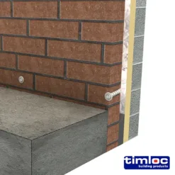 Alternative view of Timloc Cavity Wall Drill Vent Terracotta - 80 (drill hole 25mm)