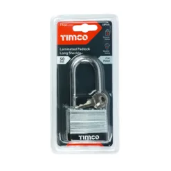 Alternative view of Laminated Padlock - Long Shackle - 50mm