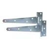 Light Tee Hinges Zinc - 6"