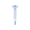 Self-Drilling Wing-Tip Steel to Timber Light Section Silver Screws - 4.2 x 32