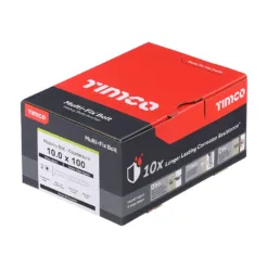 Alternative view of Multi-Fix Bolt Countersunk Exterior Silver - 10.0 x 100/M12