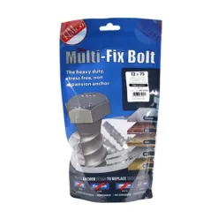 Alternative view of Multi-Fix Bolts Hex Head Exterior Silver - 12.0 x 75