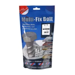 Alternative view of Multi-Fix Bolts Hex Head Exterior Silver - 8.0 x 75