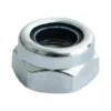 Nylon Insert Nuts Type T DIN985 Silver - M6