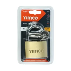 Alternative view of Brass Padlock - 60mm