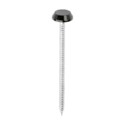 Polymer Headed Nails A4 Stainless Steel Black - 65mm